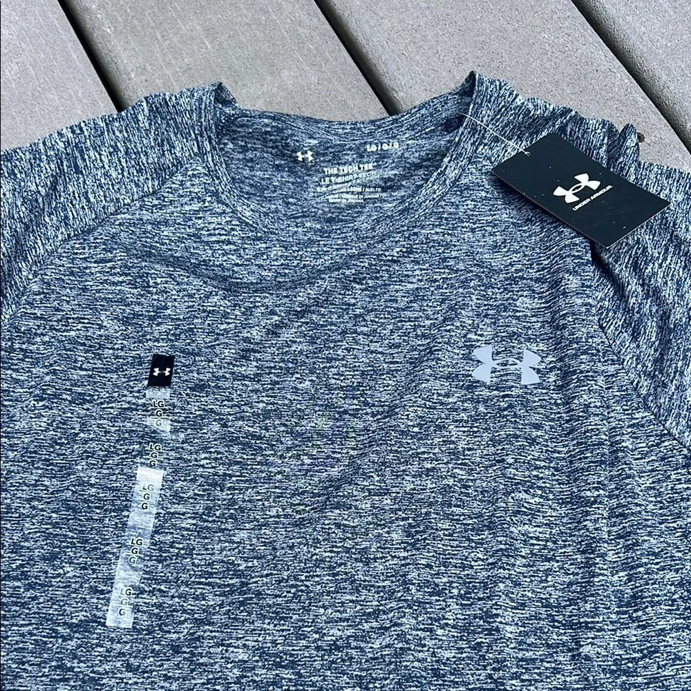 Under Armour Blue Short Sleeve Tee - Picture 3 of 5